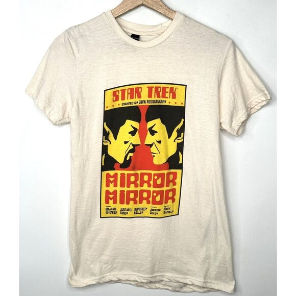 Loot Crate Other - Star Trek Mens T Shirt Mirror Mirror Spock Tan Loot Crate Short Sleeve Small